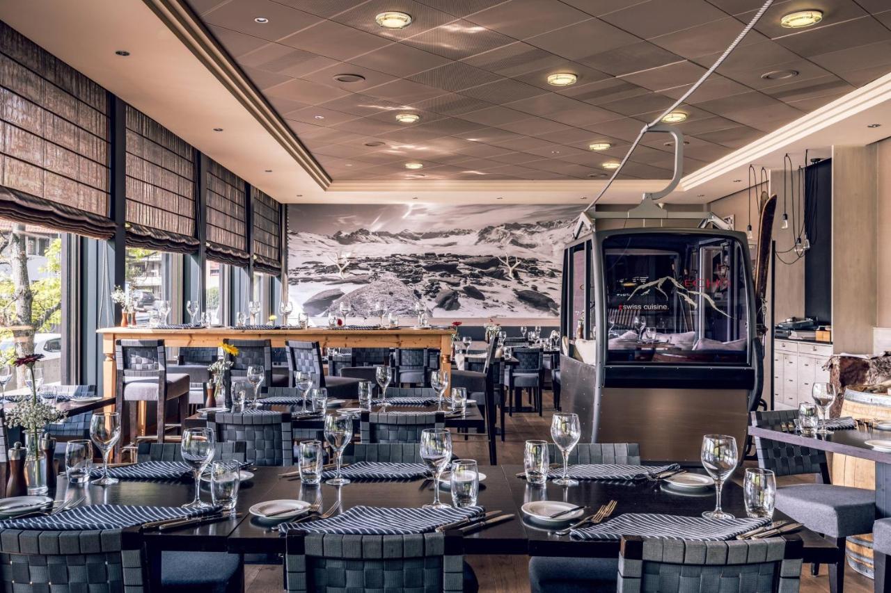 Zurich Marriott Hotel Exteriér fotografie Restaurant "Le Celler"