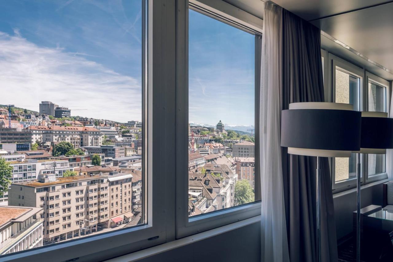 Zurich Marriott Hotel Exteriér fotografie View from a room