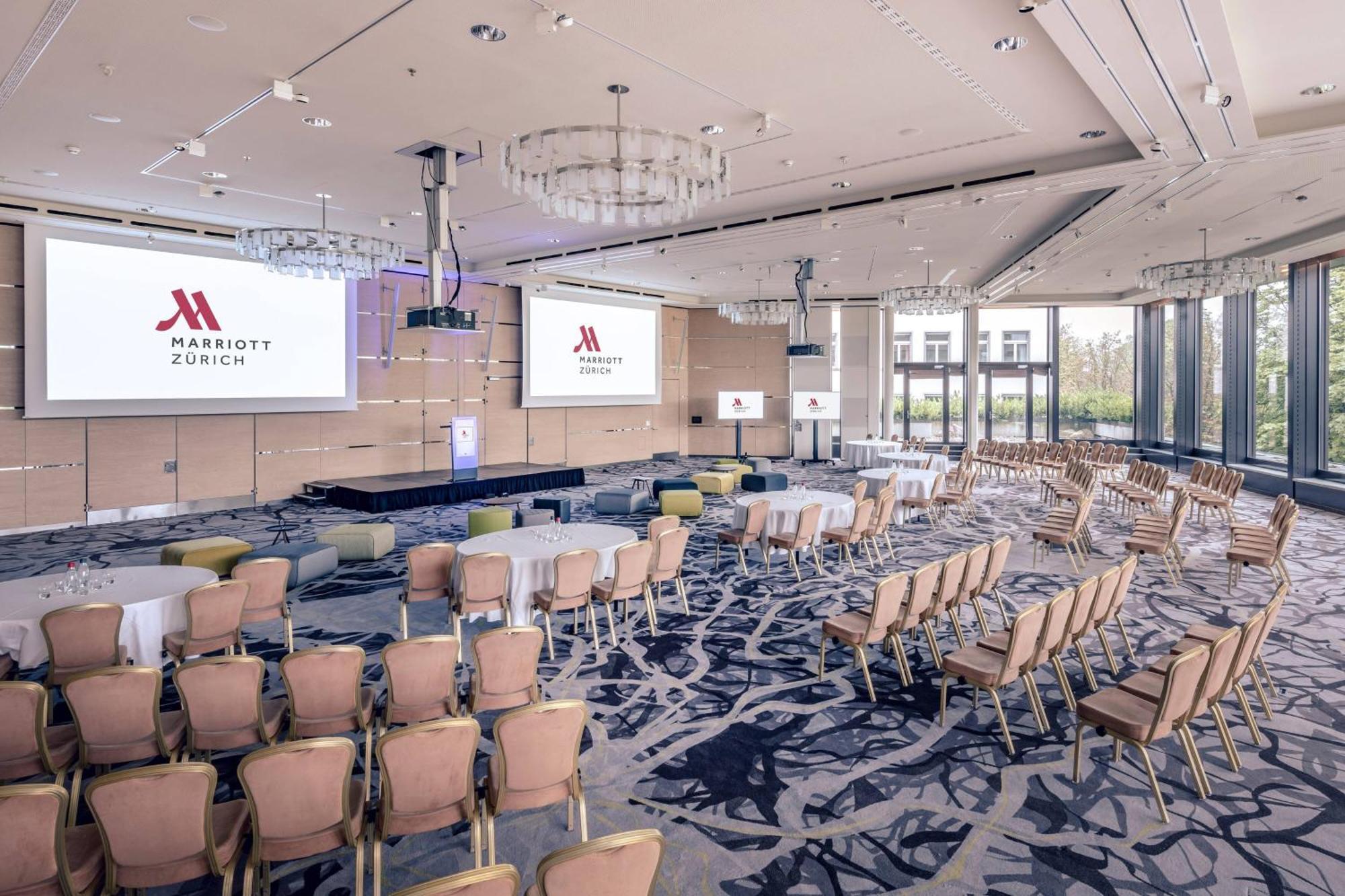 Zurich Marriott Hotel Exteriér fotografie The ballroom
